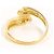 Autre Marque 18K Gelbgold-Ring mit Diamant Golden - Ansicht 3