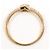 Autre Marque 18K Roségold-Ring mit Diamant Golden - Ansicht 2
