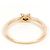 Autre Marque 18K Roségold-Ring mit Diamant Golden - Ansicht 3
