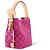 Borsa Louis Vuitton Monogram Denim All in BB - Fuchsia Rosa