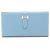 Hermès Hermes Bearn Dupri Bi-fold Long Wallet Blau