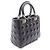 Christian Dior LADY DIOR Borsa Cannage Media Nero - vista 2