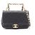 Borsa Chanel Mini Matelassé in agnello nero