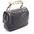 Borsa Chanel Mini Matelassé in agnello nero - vista 2