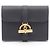 Hermès Cartera Compacta Glenan Hermes Negro