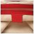 Borsa a tracolla 2-Way Gucci Bella Rosso - vista 4