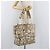 Sac cabas CHANEL By Sea Line en toile blanc argent CC Auth 179915 Argenté - vue 26