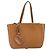 Chloé Borsa Tote Chloe in pelle beige oro Auth bs35139 D'oro - vista 13