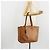 Chloé Borsa Tote Chloe in pelle beige oro Auth bs35139 D'oro - vista 26