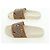 Sandali GUCCI Micro GG Supreme Disney PVC Beige Oro Auth 180388M D'oro - vista 3