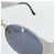 Occhiali da sole CHANEL metallo Argento CC Auth 181482 - vista 9