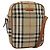 BURBERRY Nova Check Schultertasche Canvas Beige Gold Authentisch BA12930 Golden