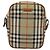BURBERRY Nova Check Schultertasche Canvas Beige Gold Authentisch BA12930 Golden - Ansicht 13