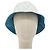LOUIS VUITTON Monogram Denim Bucket Hat Hellblau Weiß M76212 Auth 181233A - Ansicht 2