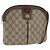 Borsa Sherry Line GG Supreme Web di GUCCI in PVC beige e oro 904 02 047 Auth 180234 D'oro