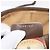 Borsa Sherry Line GG Supreme Web di GUCCI in PVC beige e oro 904 02 047 Auth 180234 D'oro - vista 12