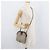 Borsa Sherry Line GG Supreme Web di GUCCI in PVC beige e oro 904 02 047 Auth 180234 D'oro - vista 24