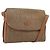 Bolso de Hombro GUCCI Lona Beige Oro 001 46 0712 Auth 180722 Dorado