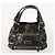 Borsa Jimmy Choo in Pelle 2 Set Nero Bianco Auth BA12856 - vista 2