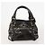 Borsa Jimmy Choo in Pelle 2 Set Nero Bianco Auth BA12856 - vista 3