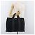 Hermès HERMES Fourre Tout MM Tote Bag cotone Nero Argento Auth BA12637 - vista 22