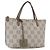 Borsa LOEWE Anagram in PVC Oro Grigio Auth bs35243 Marrone D'oro