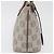 Borsa LOEWE Anagram in PVC Oro Grigio Auth bs35243 Marrone D'oro - vista 4