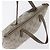 Borsa LOEWE Anagram in PVC Oro Grigio Auth bs35243 Marrone D'oro - vista 6