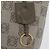 Borsa LOEWE Anagram in PVC Oro Grigio Auth bs35243 Marrone D'oro - vista 9
