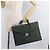 Borsa Business BURBERRY in pelle verde argento Auth BA12730 - vista 24