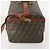 FENDI Bolsa Boston em Lona Zucca PVC Preto Marrom Autêntica 178375 - vista 3