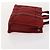 Hermès Borsa HERMES Canvas 2 Set Rosso Grigio Auth BA12669 Marrone - vista 12