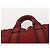 Hermès Borsa HERMES Canvas 2 Set Rosso Grigio Auth BA12669 Marrone - vista 14