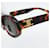 Céline Gafas de sol CELINE Triomphe de plástico Marrón Auth BA12972M Castaño - vista 6