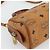Borsa Boston Mini MCM Vicetos Logogram in PVC e pelle 2way Marrone Oro Auth 181122 D'oro - vista 15