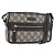 Borsa a tracolla GUCCI GG Supreme PVC Blu navy Argento 201447 Auth 181305