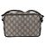 Borsa a tracolla GUCCI GG Supreme PVC Blu navy Argento 201447 Auth 181305 - vista 2
