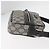 Borsa a tracolla GUCCI GG Supreme PVC Blu navy Argento 201447 Auth 181305 - vista 3