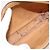Borsa a Spalla MCM Vicetos Logogram PVC Marrone Oro Auth 181257 D'oro - vista 10