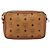 Borsa a Spalla MCM Vicetos Logogram PVC Marrone Oro Auth 181257 D'oro - vista 2