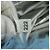 Clutch PRADA in Pelliccia Argento Light Blue Auth 179733SM Blu chiaro - vista 11
