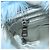 Clutch PRADA in Pelliccia Argento Light Blue Auth 179733SM Blu chiaro - vista 21