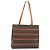 Céline Borsa Tote CELINE Macadam Canvas PVC Pelle Marrone Oro Auth 180849 D'oro