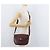 Borsa a Spalla CARTIER Must Line Pelle Bordeaux Oro Auth 179989 D'oro Bordò - vista 22
