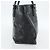 Borsa Tote Salvatore Ferragamo Gancini in vernice nera argento Auth bs35253 - vista 3