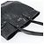 Borsa Tote Salvatore Ferragamo Gancini in vernice nera argento Auth bs35253 - vista 6