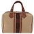 SAINT LAURENT Boston Bag Canvas Brown Auth BA12896 Marrone - vista 2