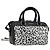 Borsa SAINT LAURENT Duffle Toy in pelle 2way Nero Argento Auth bs35119