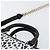 Borsa SAINT LAURENT Duffle Toy in pelle 2way Nero Argento Auth bs35119 - vista 14