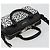 Borsa SAINT LAURENT Duffle Toy in pelle 2way Nero Argento Auth bs35119 - vista 6